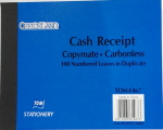 Cash Receipt Book Carbonless